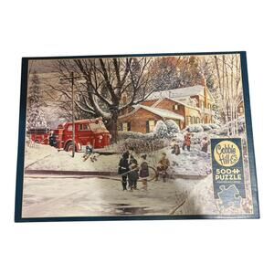 Cobble Hill Big Game Tomorrow 500 Piece Jigsaw Puzzle By Douglas Laird